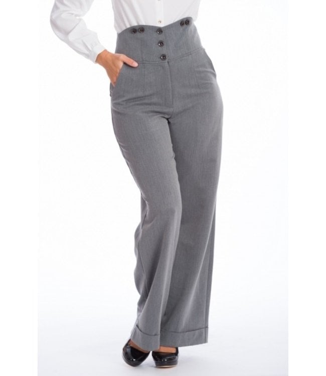 Grey Girl Boss Trousers