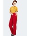 Red Heart Button Trousers