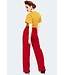 Red Heart Button Trousers