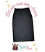 Black Wiggle Marie Skirt