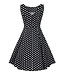 Black Polka Dot Hepburn Dress