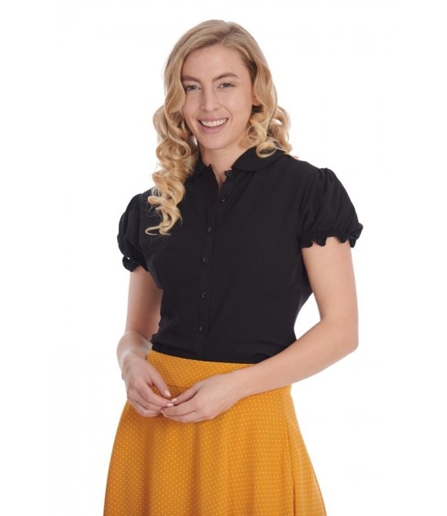 Black Betsy Bloom Blouse