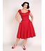 Blanche Swing Dress In Red