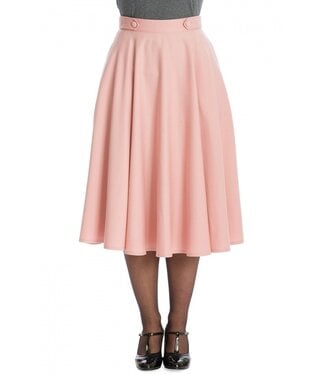 Banned Pink Di Di Swing Skirt