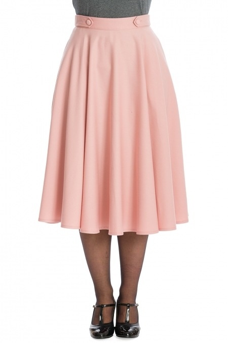 Jupe swing taille haute deals