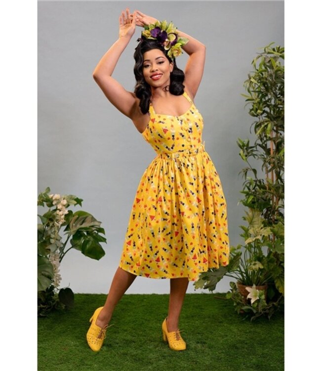 Yellow Swing Jemima Dress