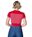 Top Sailor Stripe Rouge