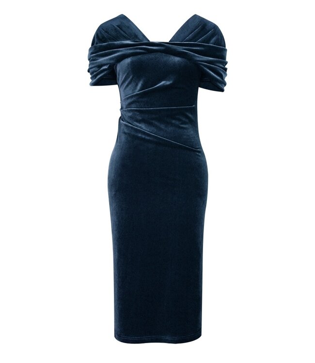 Blue Vavavoom Wiggle Dress