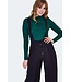 Black Suspender High Waist Pants