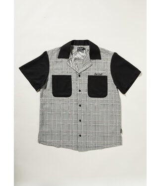 Chet Rock Chemise Arlo Grise Et Noire