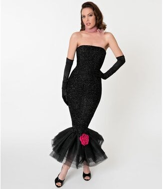 Black Femme Fatale Dress - Kitsch'n Swell