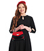 Black And Red Mini Maybelle Hand Bag