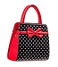 Black And Red Carla Handbag
