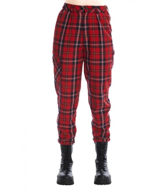 Red Norval Pants