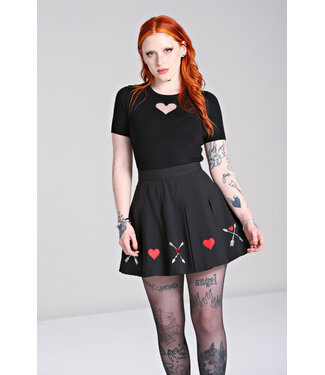 Hell Bunny Black Amy Skirt