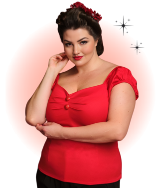 Collectif Red Dolores Top