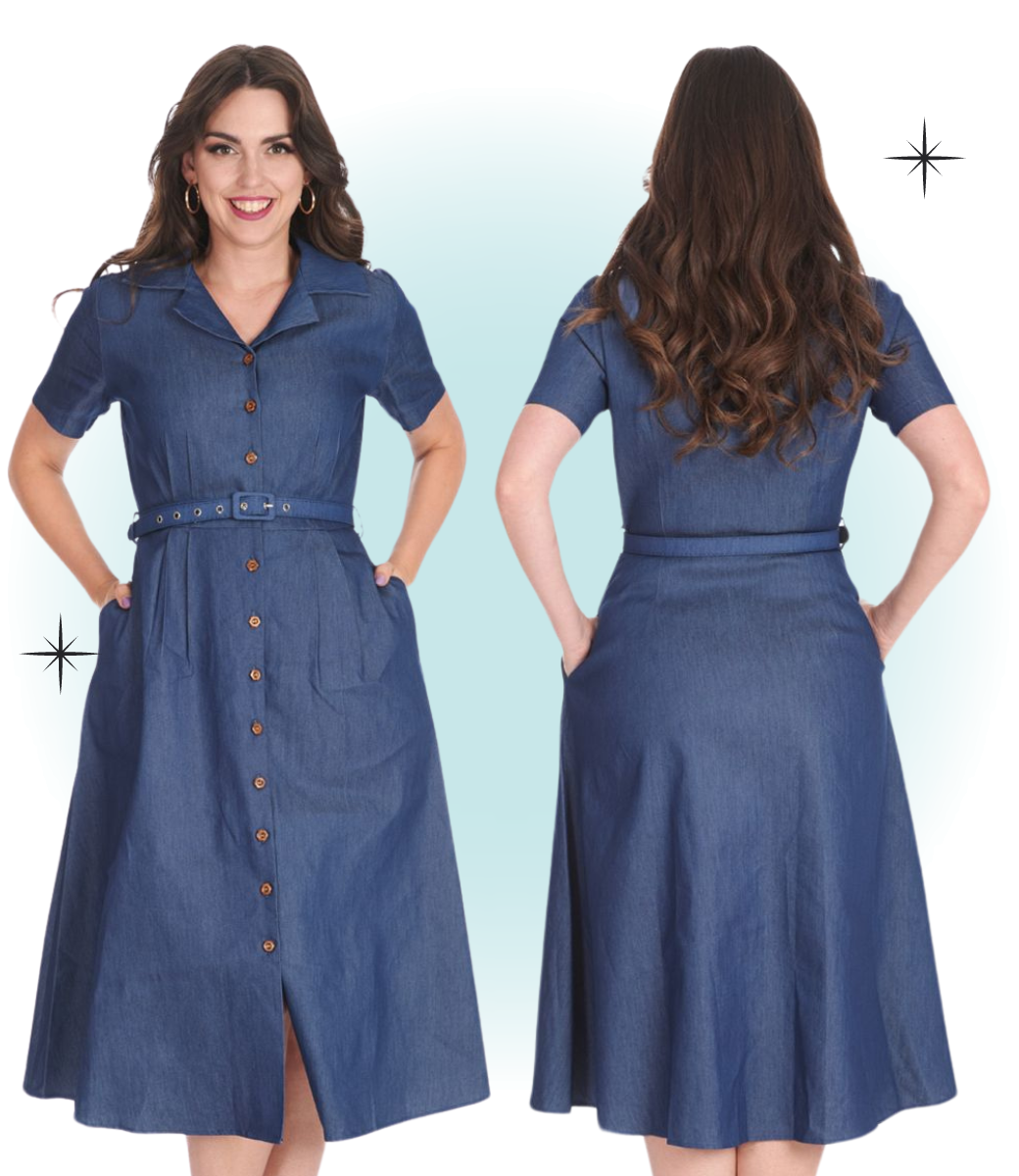 Blue long summer dress hotsell