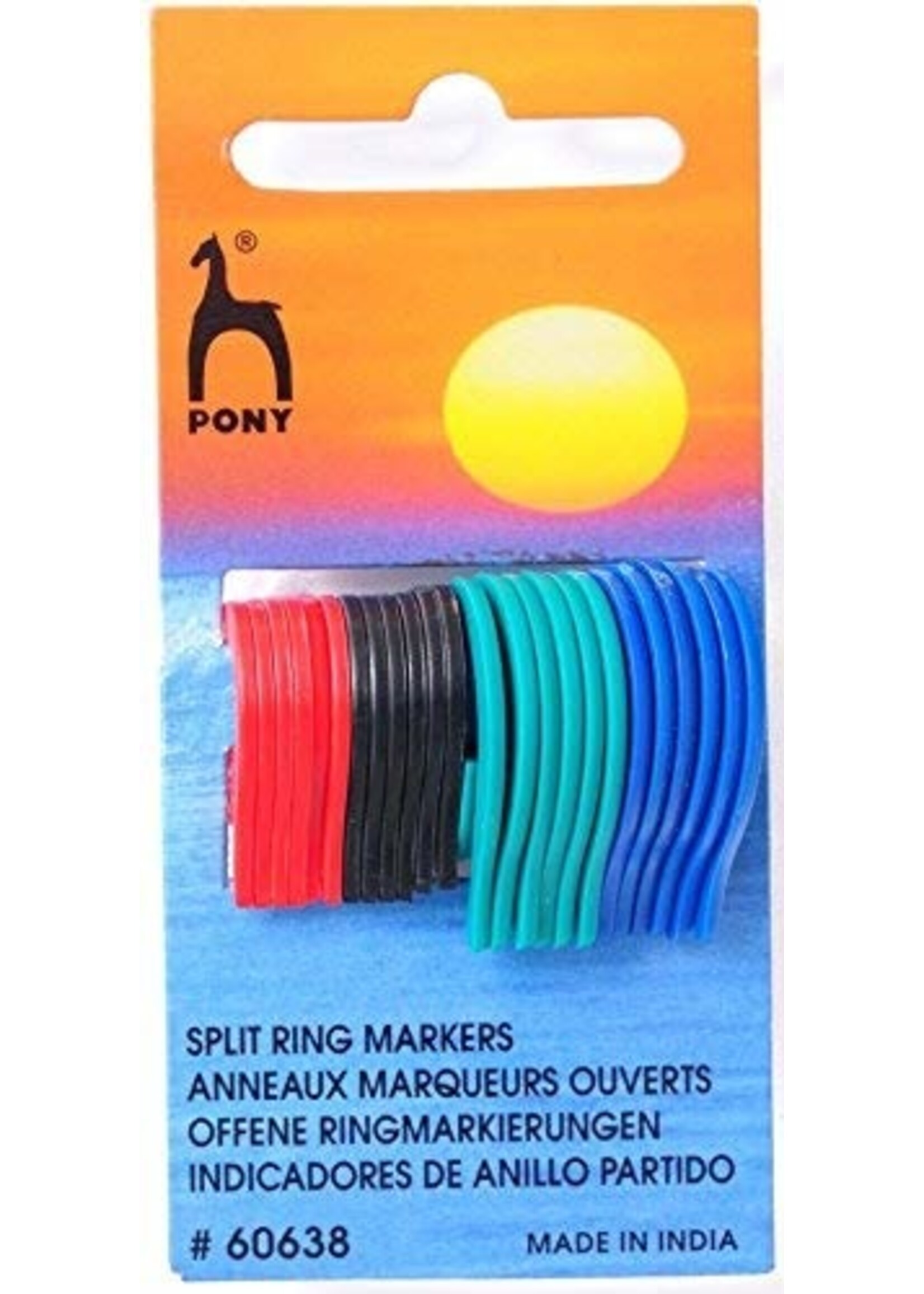 Pony flat Ring markers 626