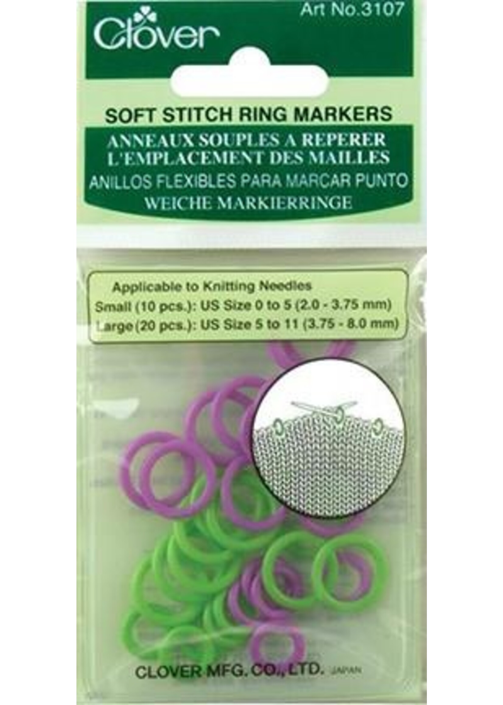 Clover Clover  Soft Ring markers 3107