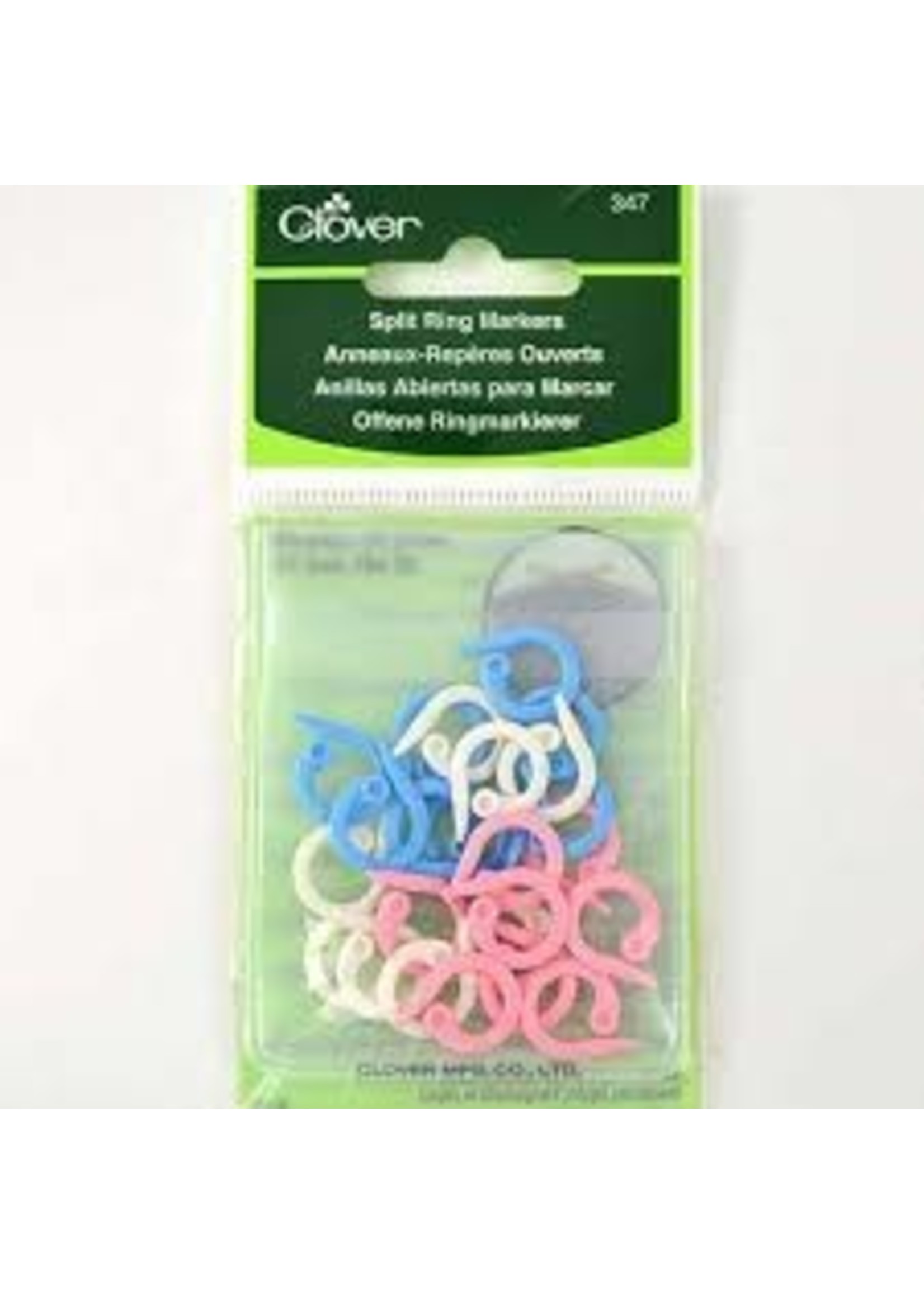 Clover Split Ring markers Knit N Purl