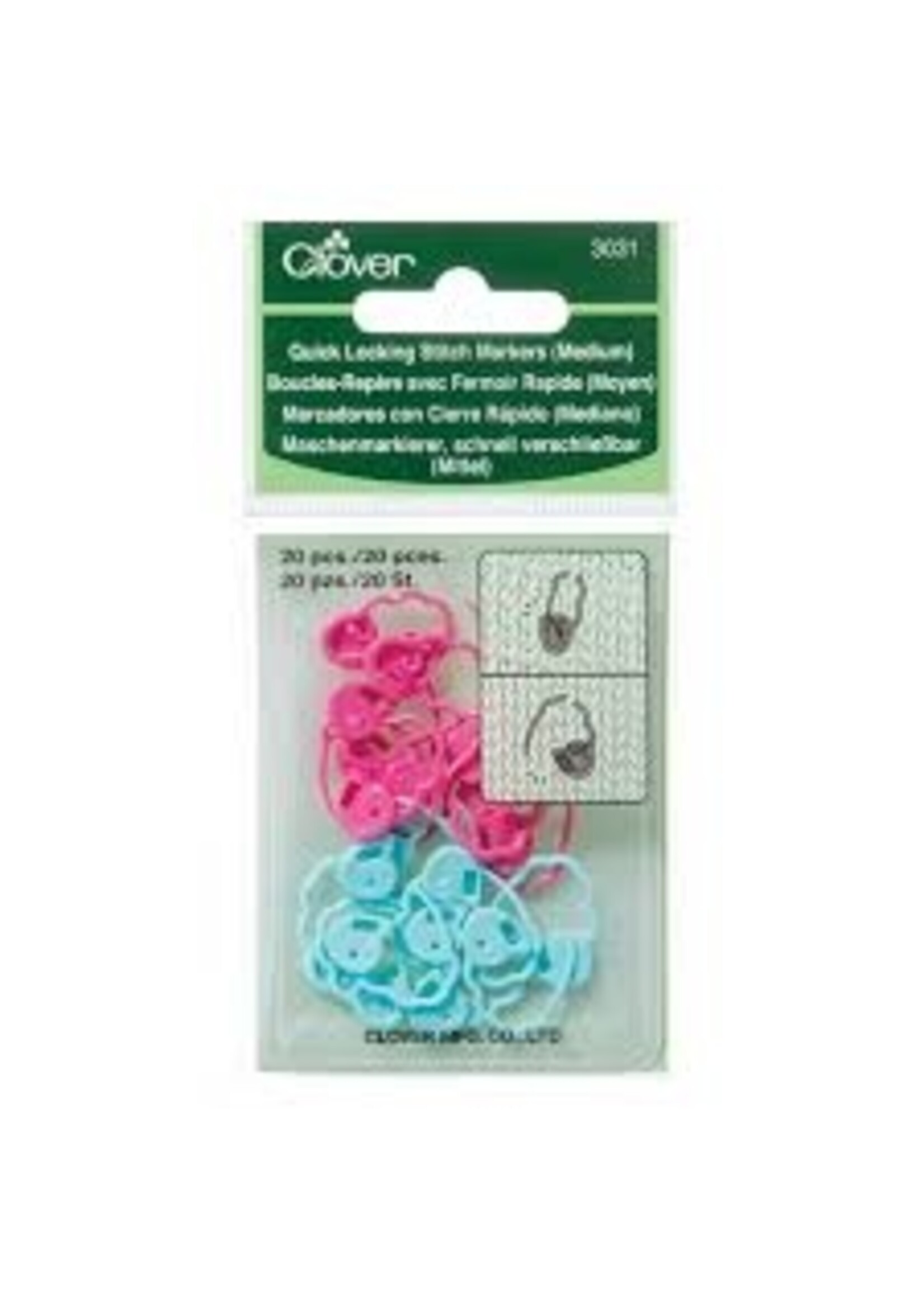 Clover Clover QL Stitch Markers 3031