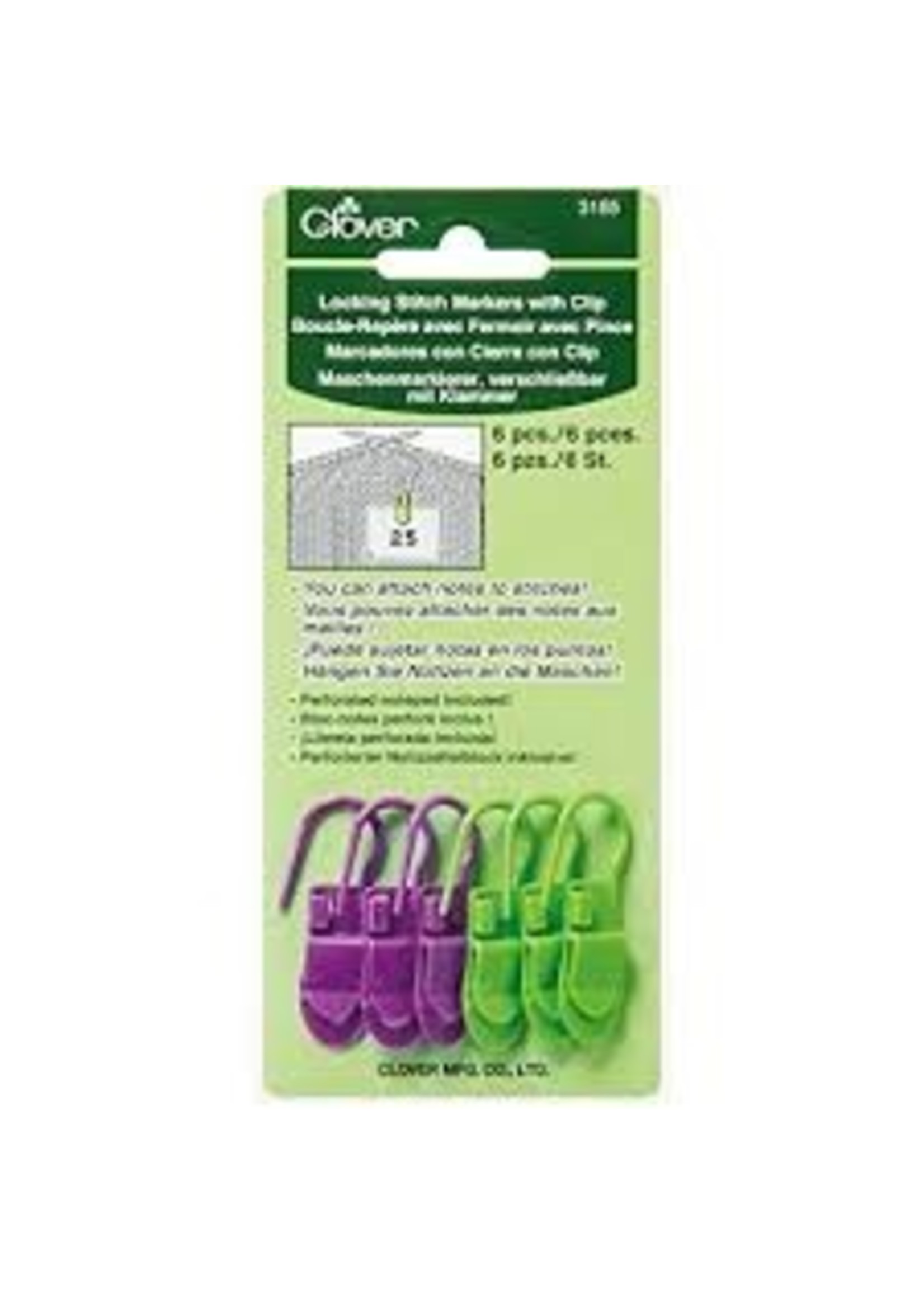 Clover Clip Locking Stitch Marker 3165