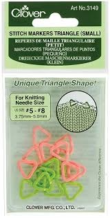Clover Triangle Stitch Marker