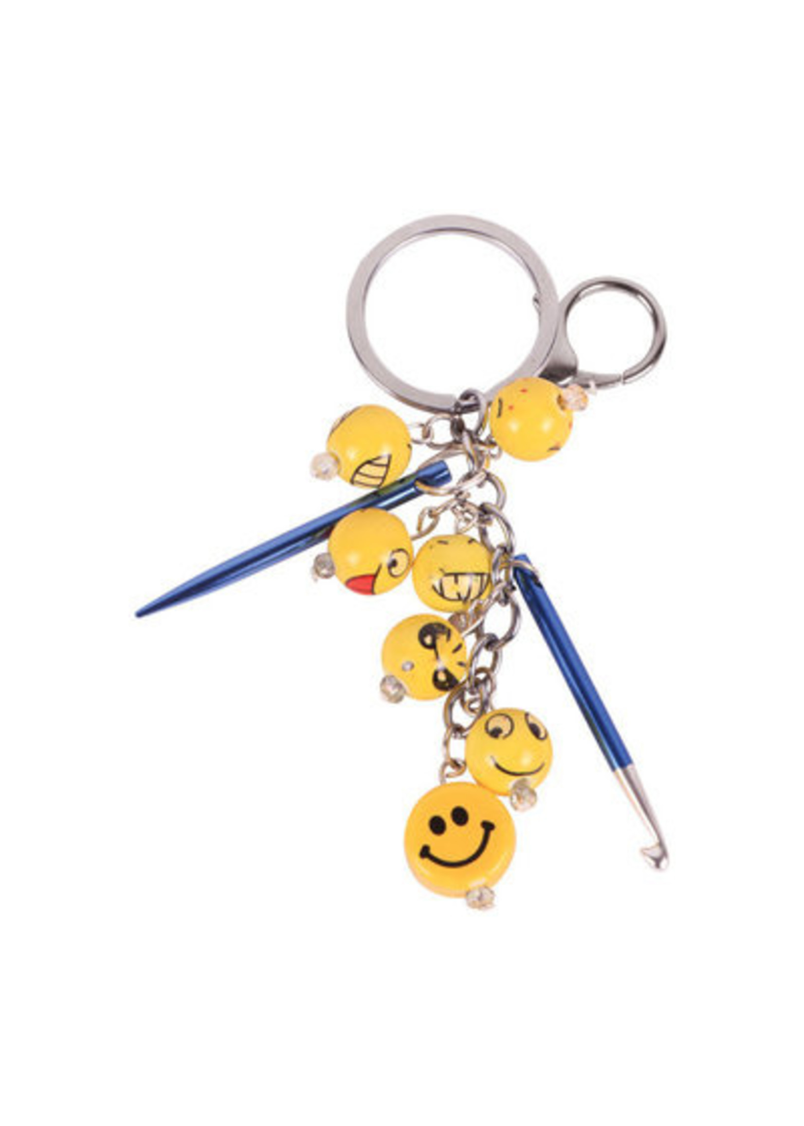 KP Knitting Charms Happiness Key Chain