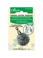 Clover Clover Thread Cutter Antique Silver