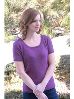 Knitting Pure & Simple Top Down lightweight Pullover 129