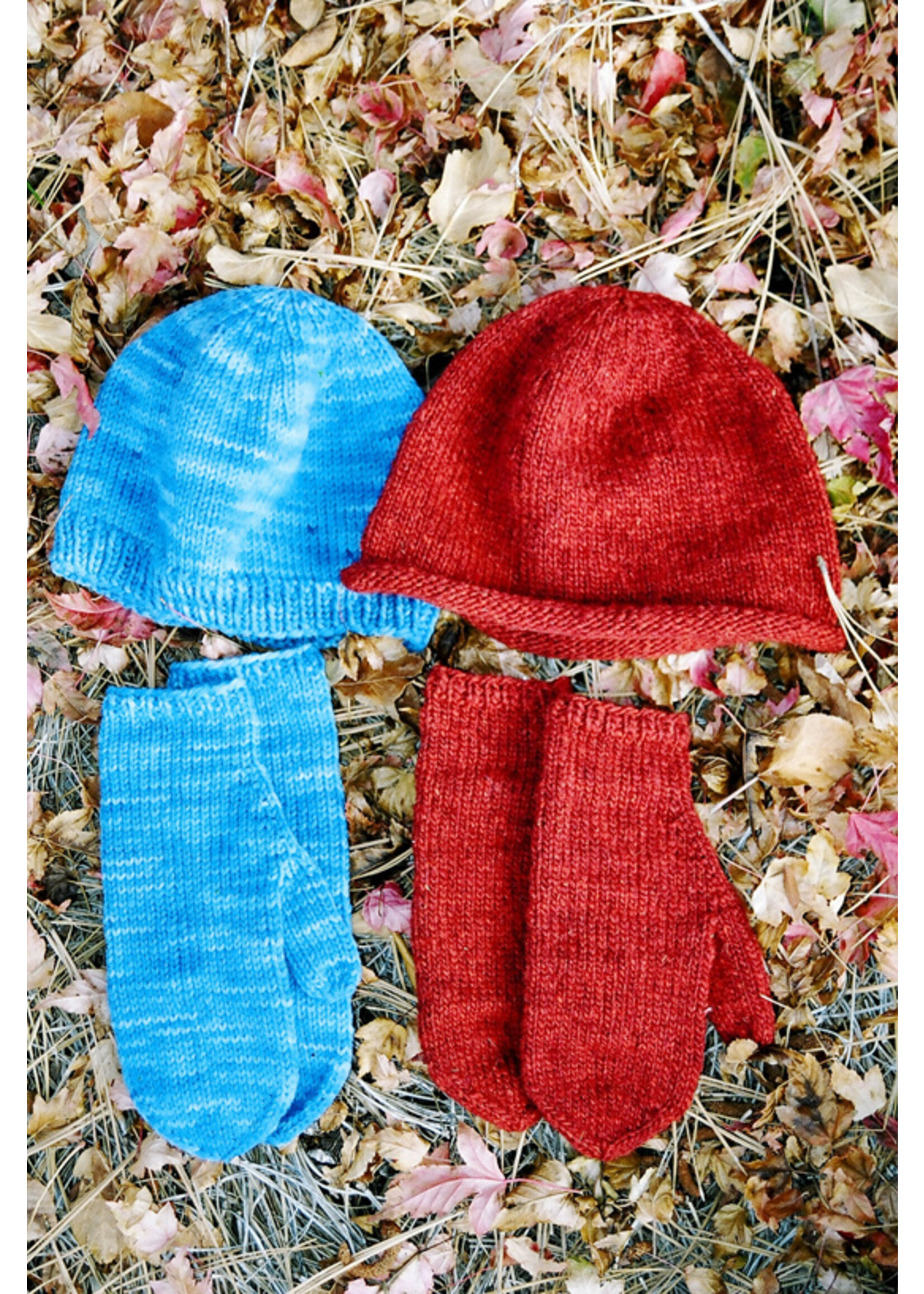 Knitting Pure & Simple Basic Hat & Mitten Set For Women 223