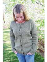 Knitting Pure & Simple Neck Down Scoop Neck Cardigan 278