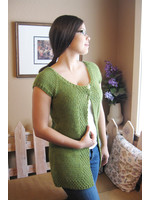 Knitting Pure & Simple Girls Cap Sleeve Cardi Vest 106