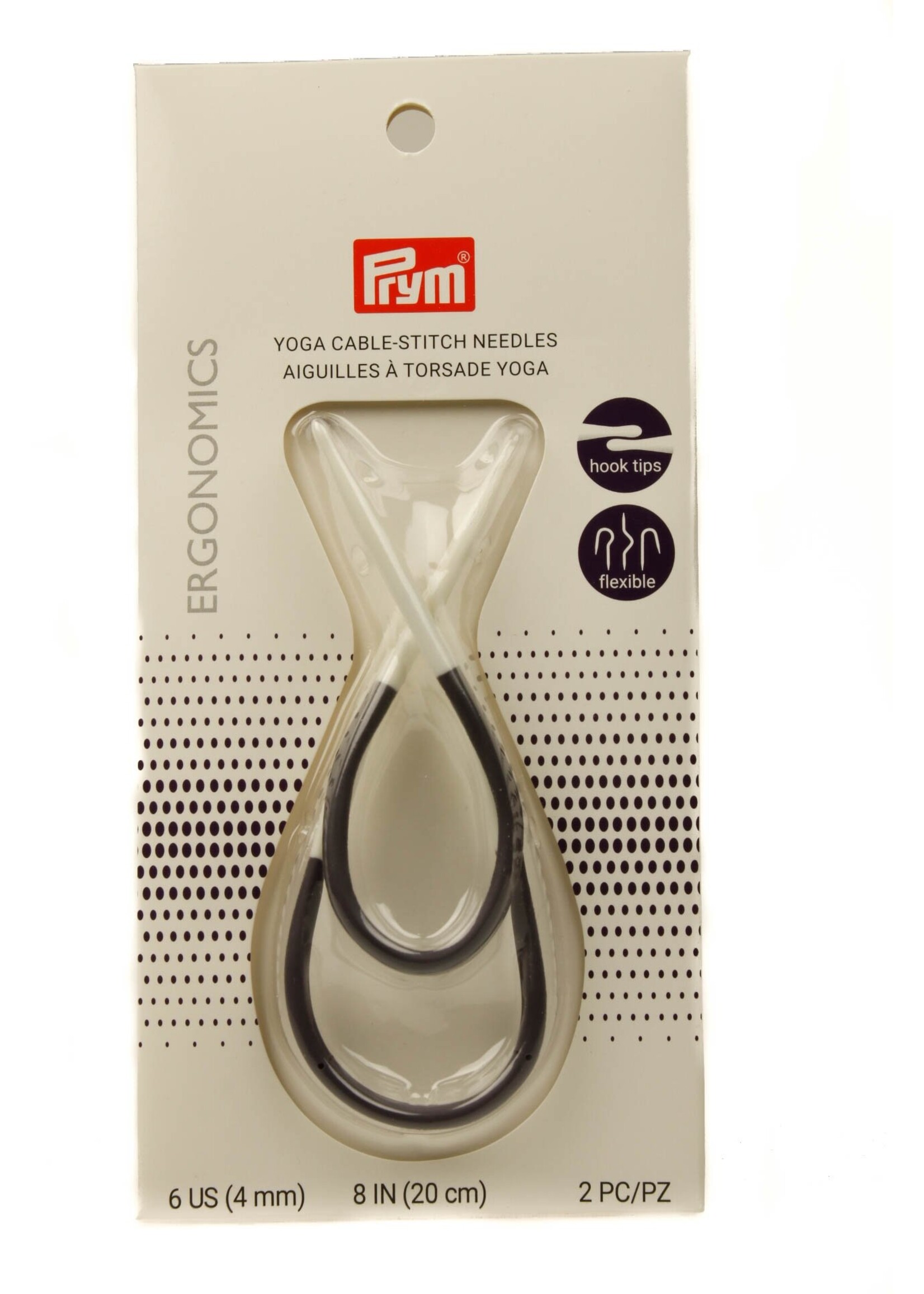 Prym Prym Yoga Cable-Stitch Needles 8” small