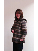 Knitting Pure & Simple Neckdown Hooded Tunic for Women 244