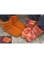 Knitting Pure & Simple Children's Mukluk Slippers 113