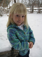 Knitting Pure & Simple Children's Neckdown Cardigan 981