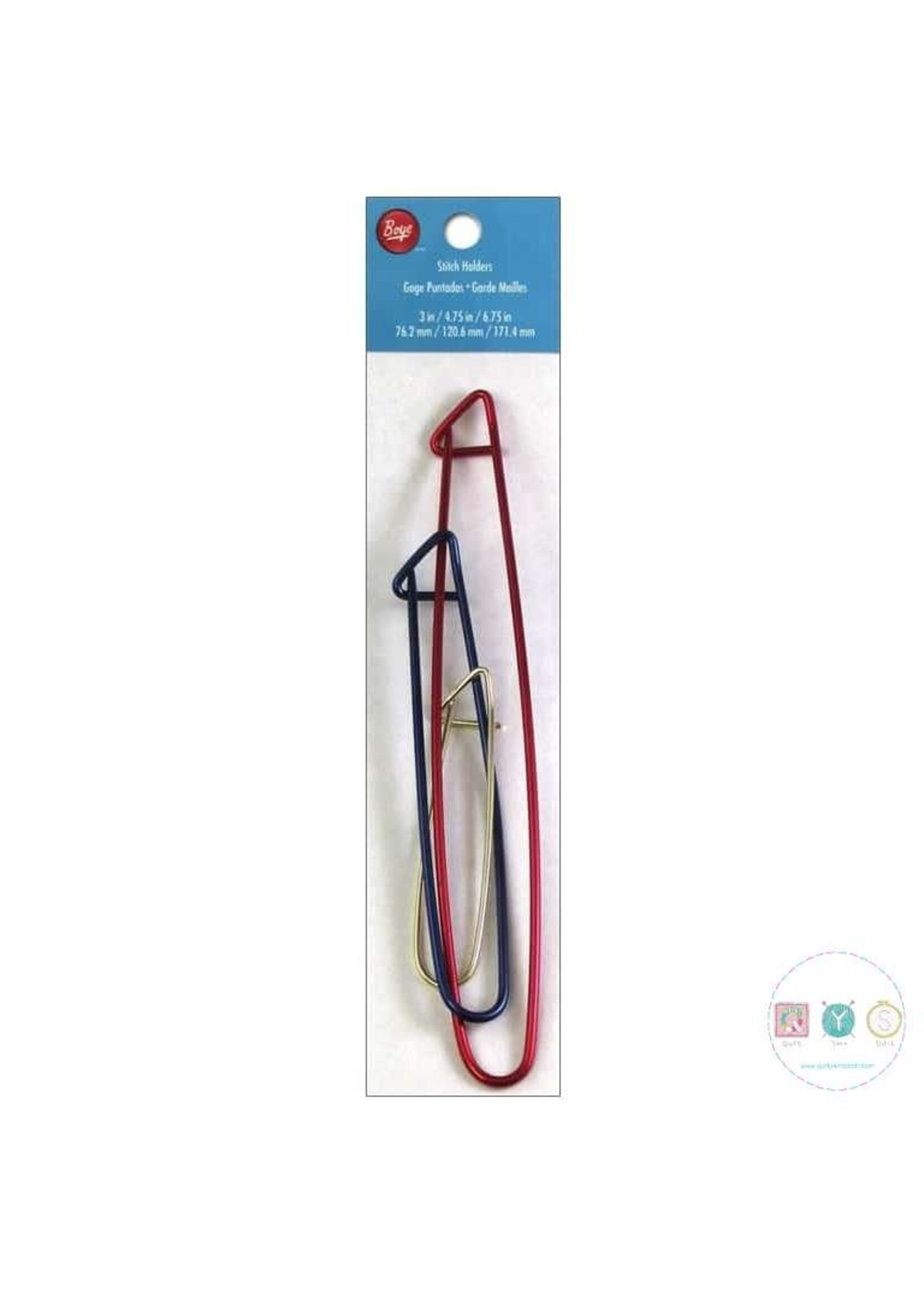 Boye Boye Stitch Holders Asst. 7554