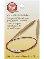 Boye Boye Circular Needle Markers US0-7