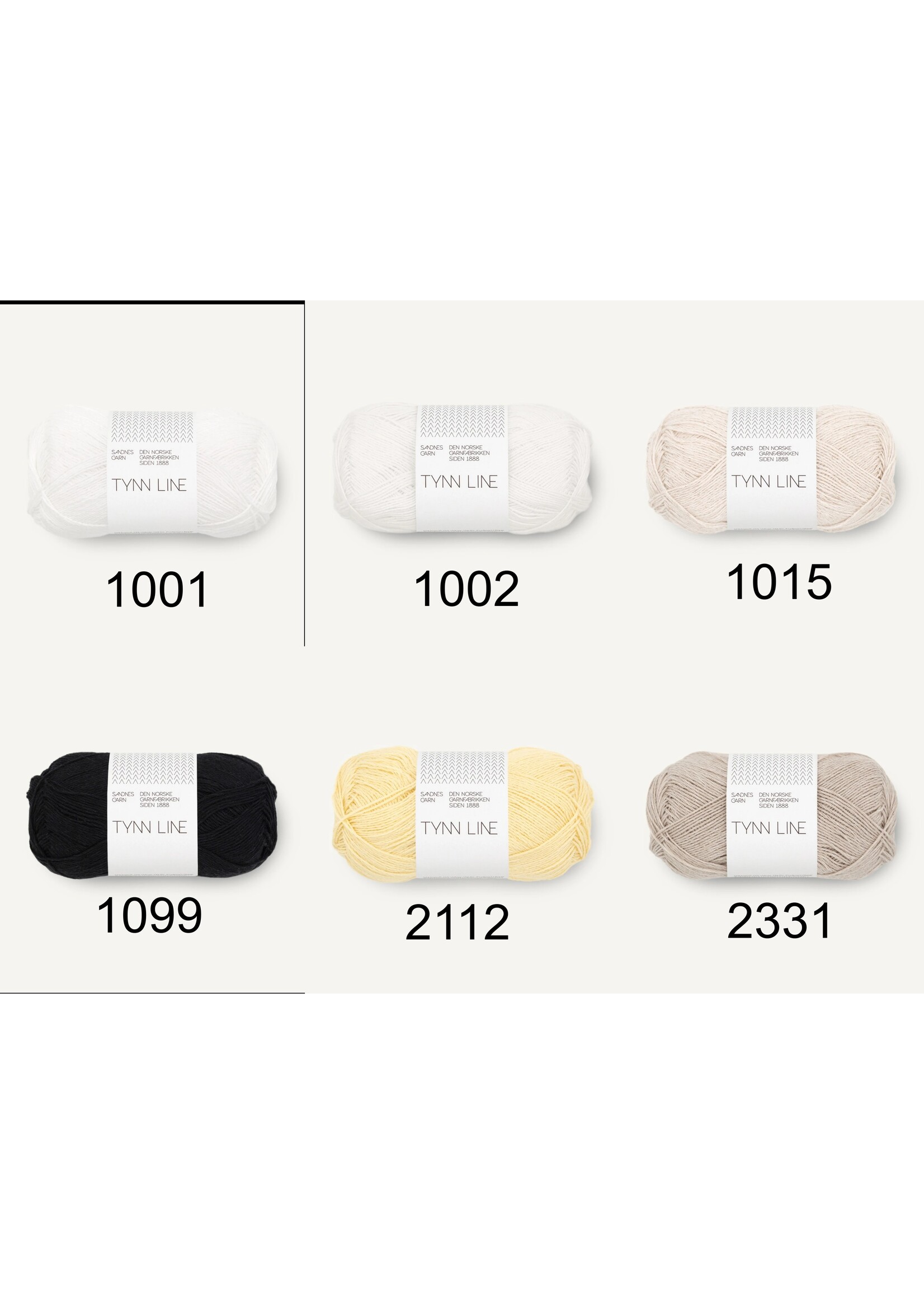 Sandness Garn Tynn Line