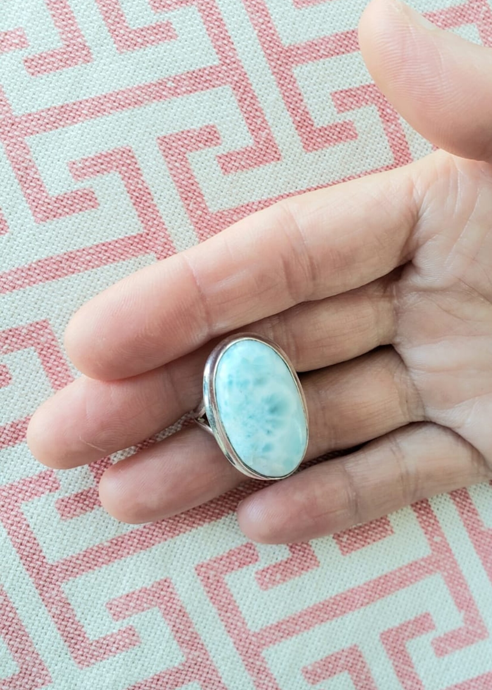 larimar ring size 9