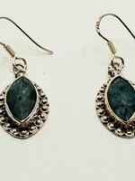 emerald earrings