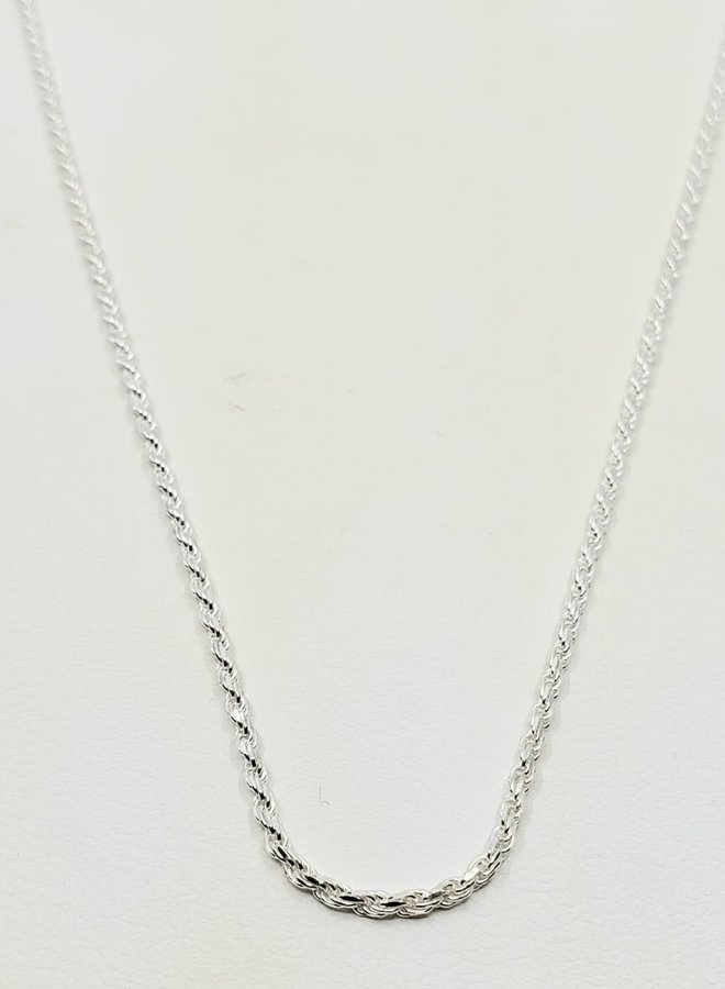 sterling silver Singapore  chain 16"
