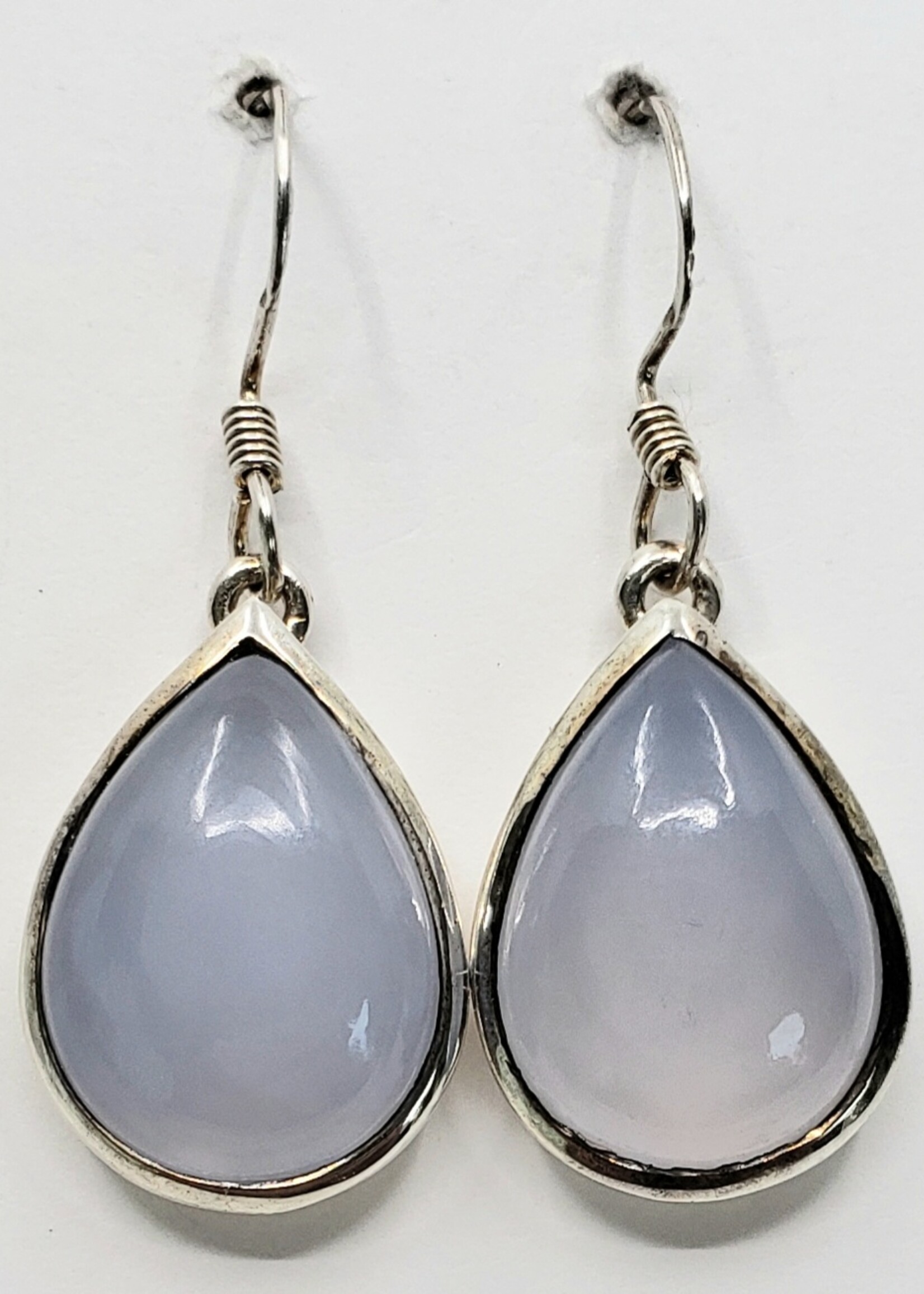 chalcedony earrings