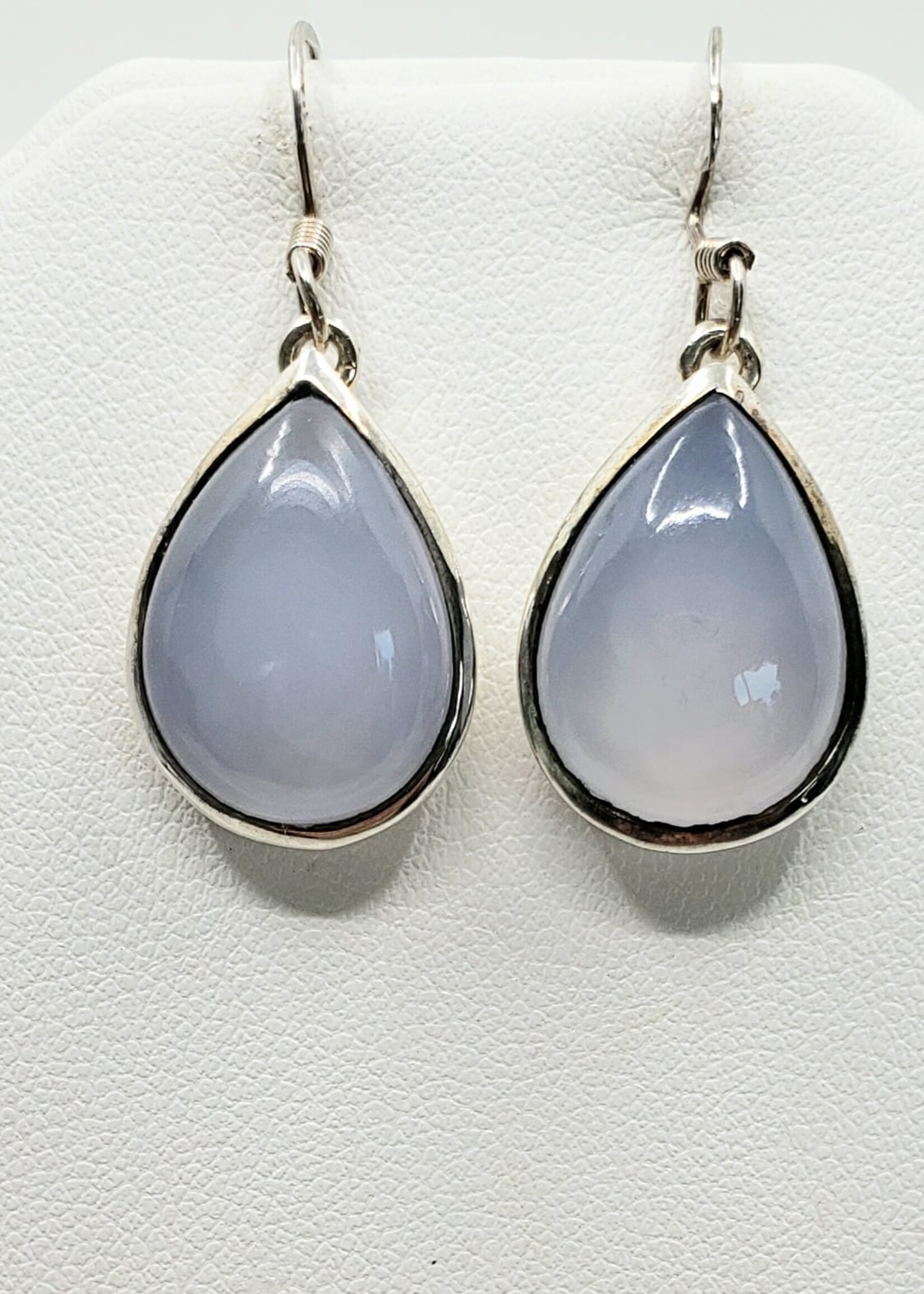 chalcedony earrings