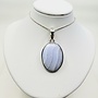 blue lace agate pendant