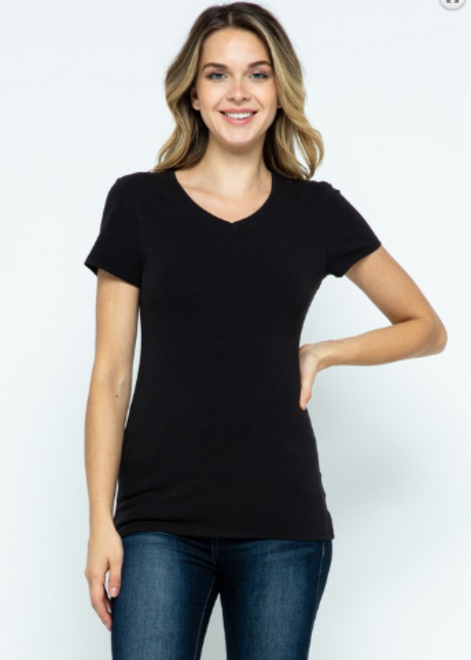 V-neck t-shirts