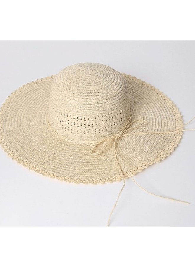 sun hat with bow