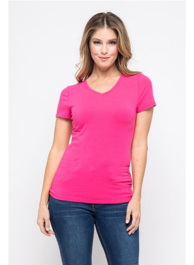 V-neck t-shirts