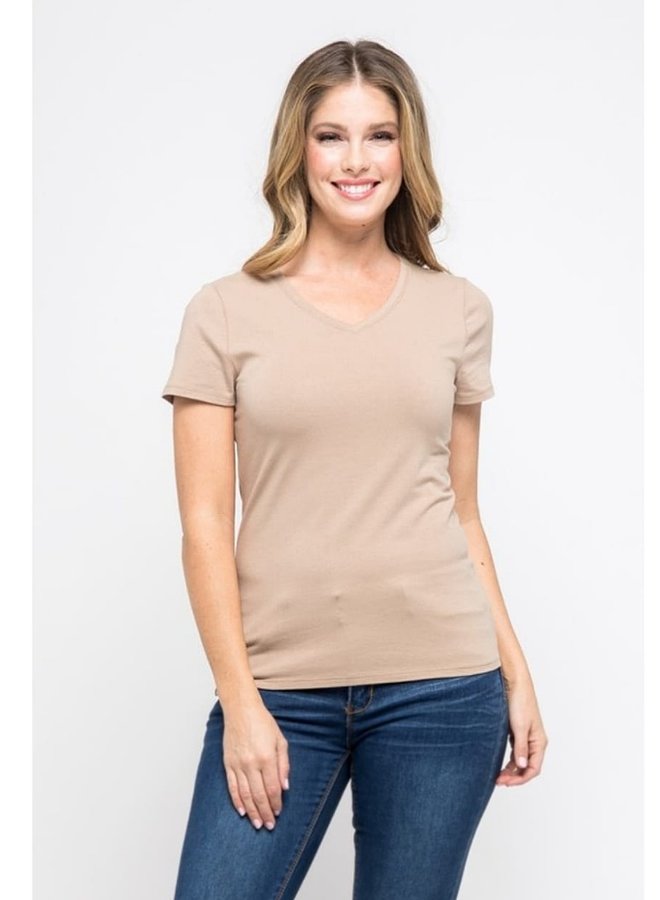 V-neck t-shirts